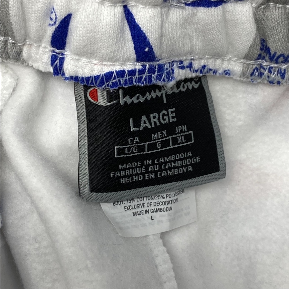 CHAMPION SUPER FLEECE ALL-OVER PRINT JOGGER - Picture 8 of 9